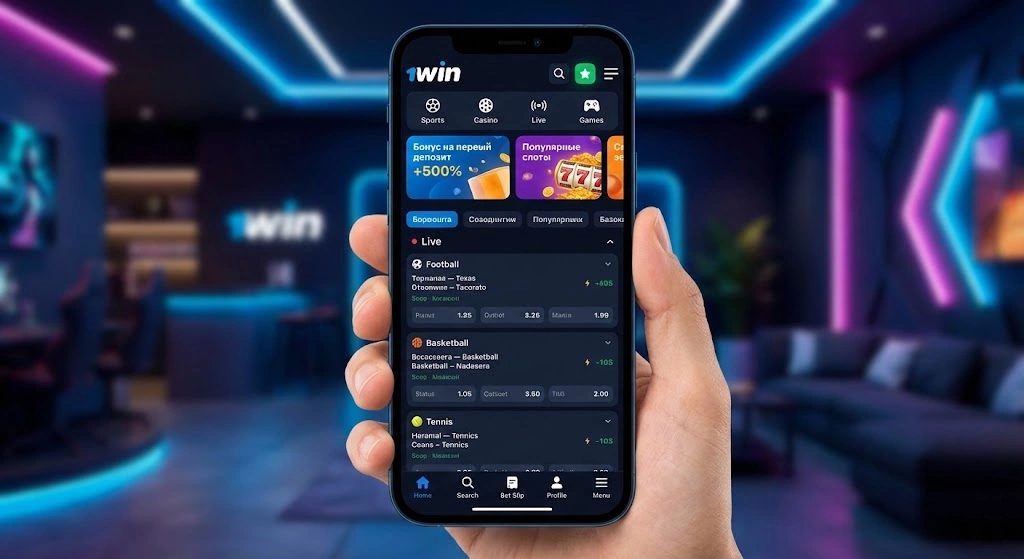 Скачать приложение 1вин